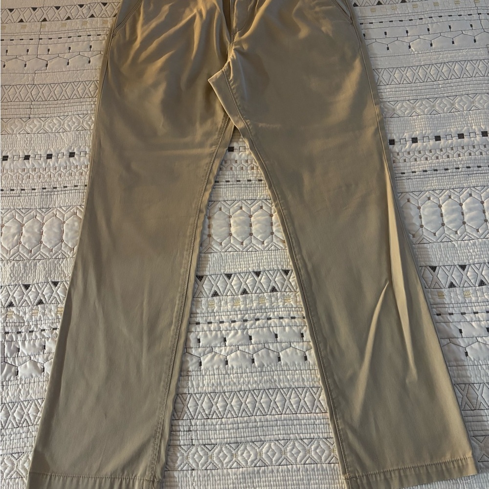 Express Khaki Chinos Versatile Cotton-Blend (31x30)
